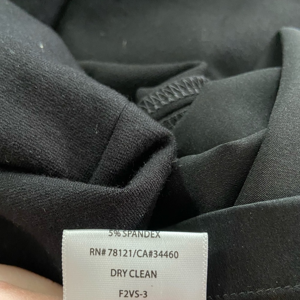 Eileen Fisher Square Neck Silk Crepe Sleeveless Shift - Picture 10 of 10